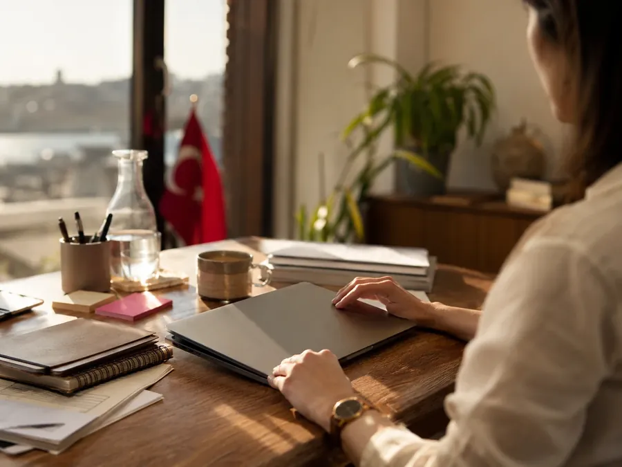 Gün sonunda hesabı kapatırken