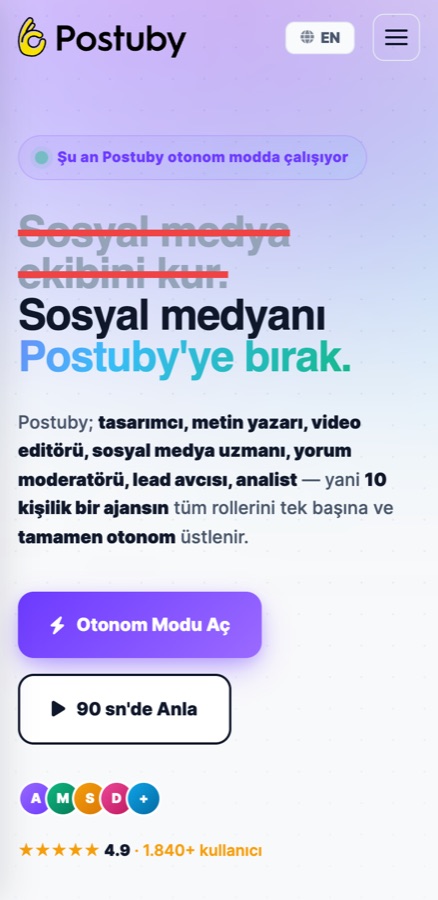 Postuby mobil