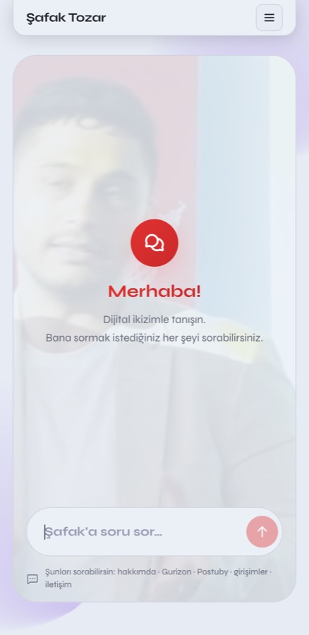Şafak Tozar mobil