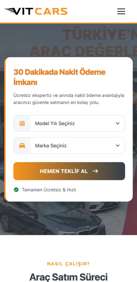VitCars mobil